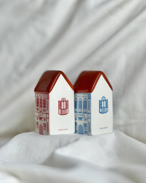 Ying In Art: Shophouse Salt & Pepper Set