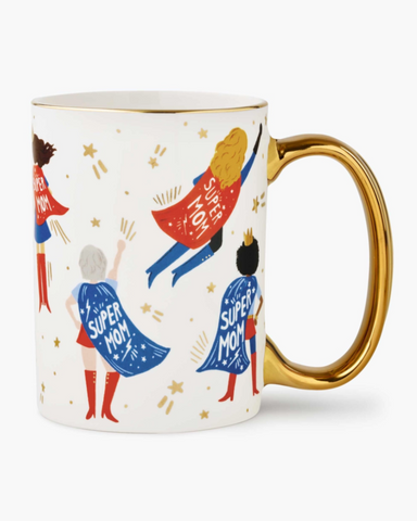 Super Mom Porcelain Mug