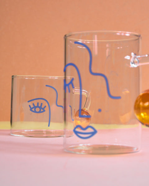 Visage Glass Cup - Small