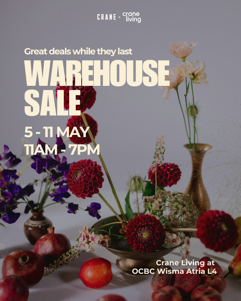 Booth Rental: Crane Living OCBC Wisma Weekend Market