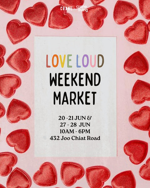Booth Rental: Crane Living 432 Joo Chiat Weekend Themed Market