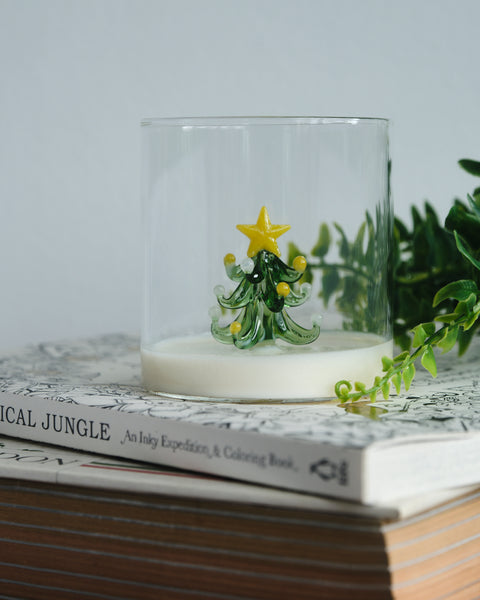 Xmas Tree Glass