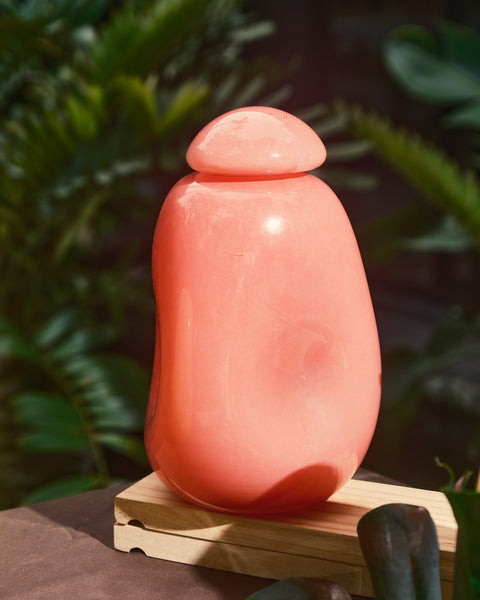 Yumiko Vase with Lid