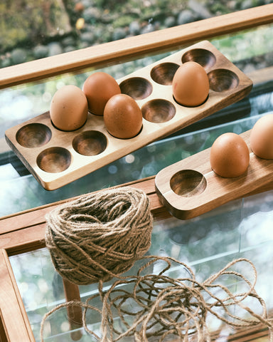 Wooden Egg Holder