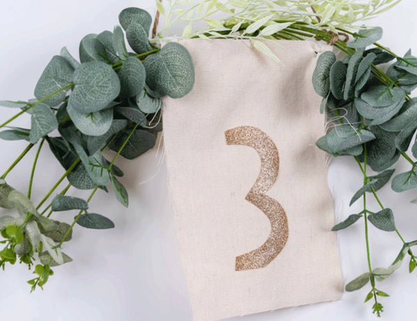Blossom Number Decor (3yrs)