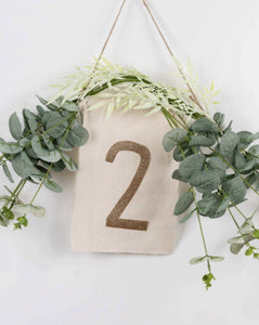 Blossom Number Decor (2yrs)
