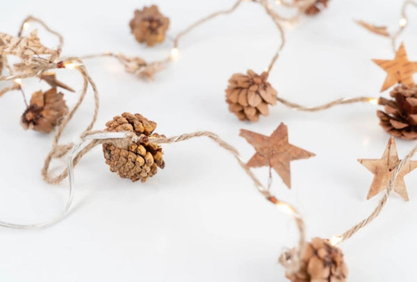 Pine Cone String Lights