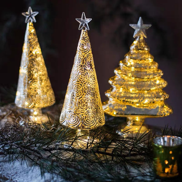 Thea Glass Christmas Tree Light