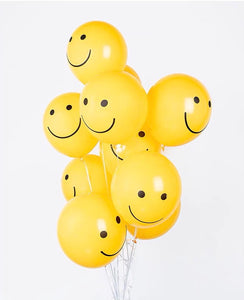 Smiley Balloon Set (Yellow)