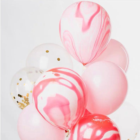 Amber Balloon Set - Pink