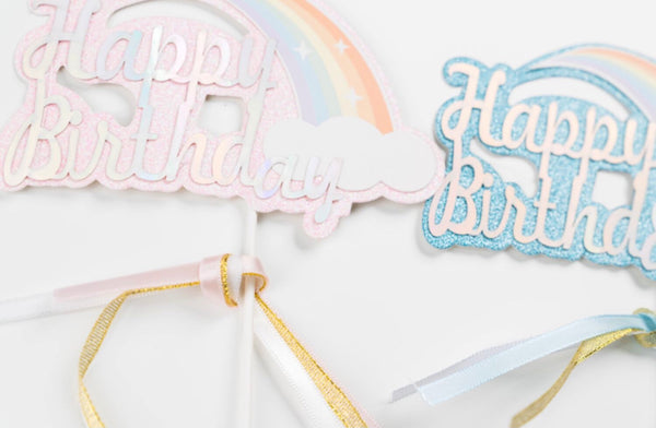 Alina Cake Topper - Pink