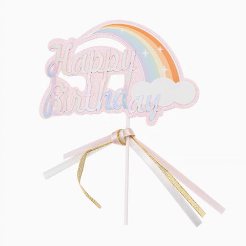 Alina Cake Topper - Pink