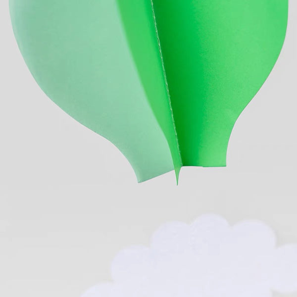 Agnes Hot Balloon Decor - Green