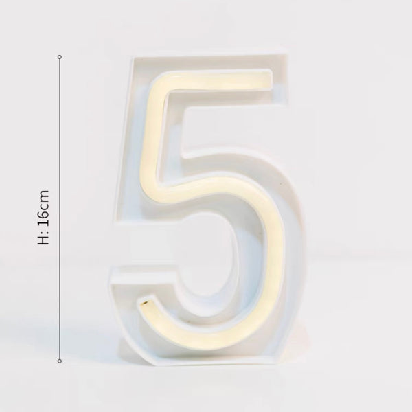 Number Decor Light (0-9)