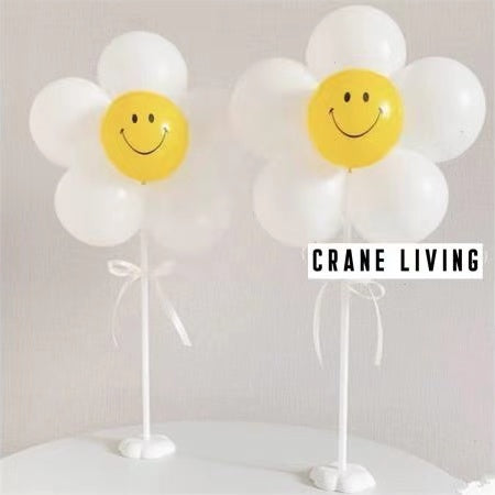 Smiley Balloon Set (Flower)