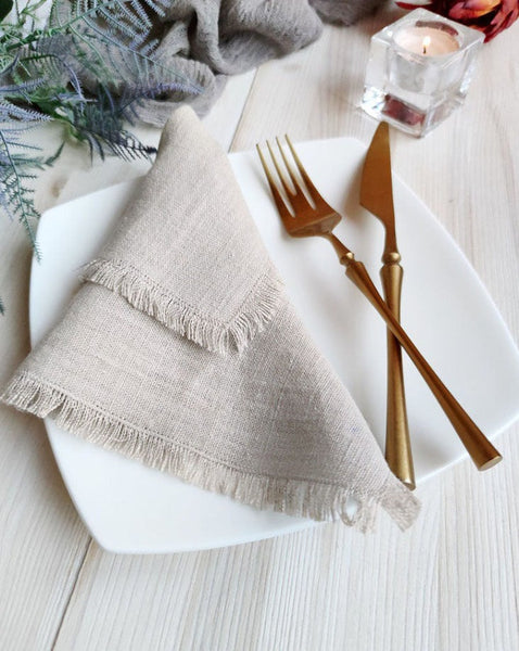 Dove Linen Table Napkin