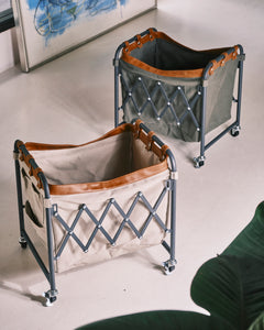 Accordion Valet Storage Trolley