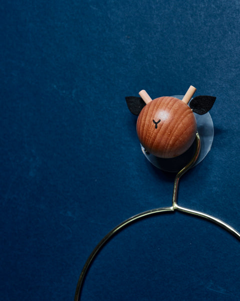 Wooden Animal Wall Knob Hanger