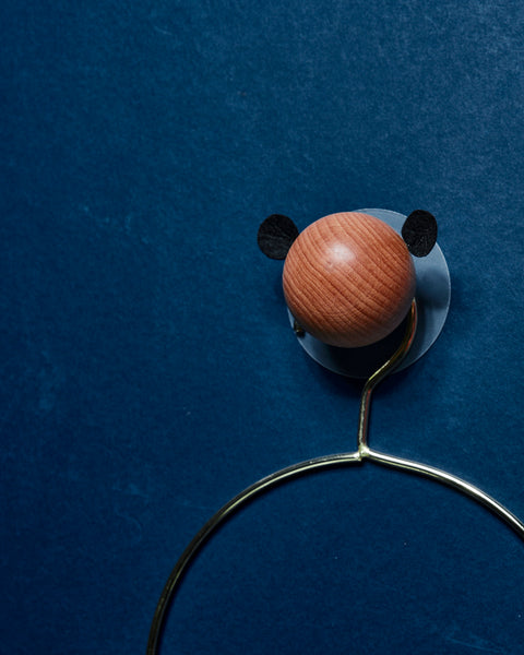 Wooden Animal Wall Knob Hanger