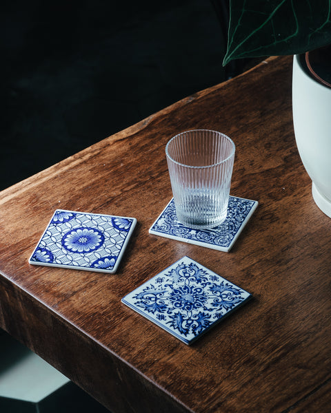 Antique Royal Blue Coaster