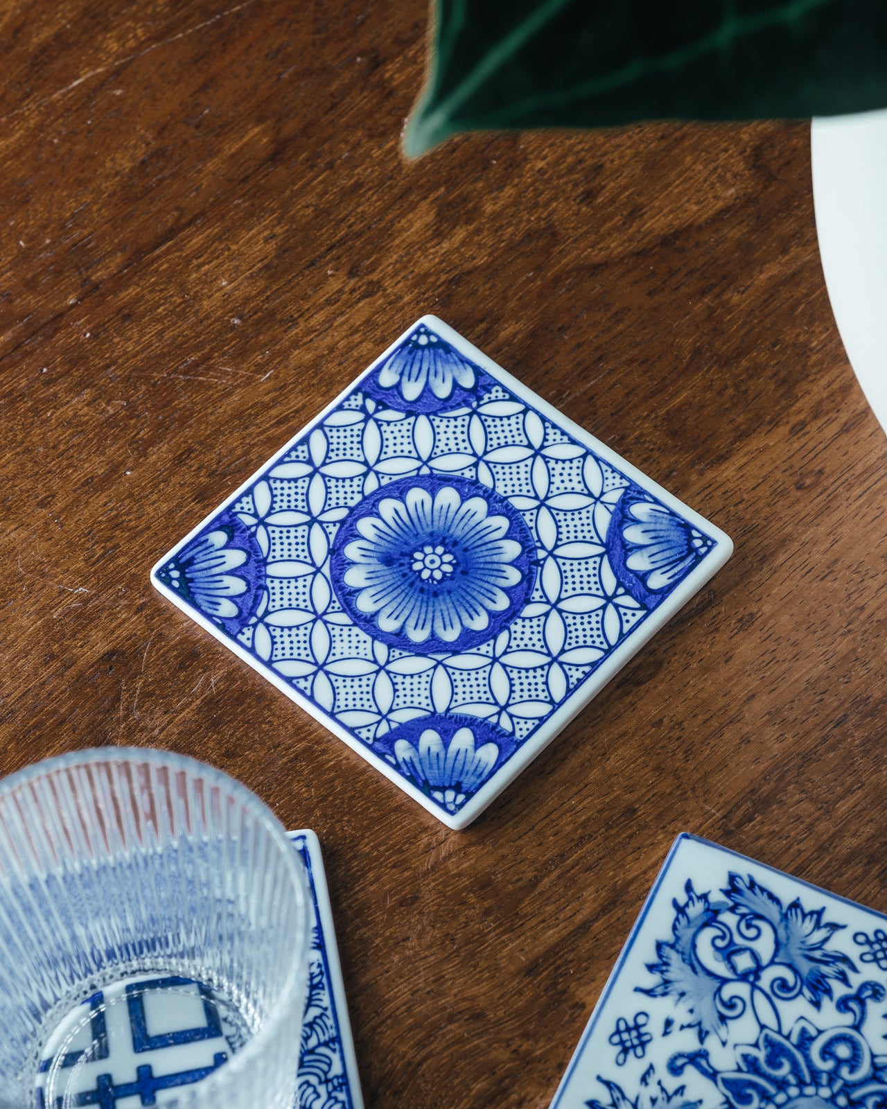 Antique Royal Blue Coaster