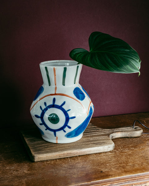 Boho Abstract Vase - Medium