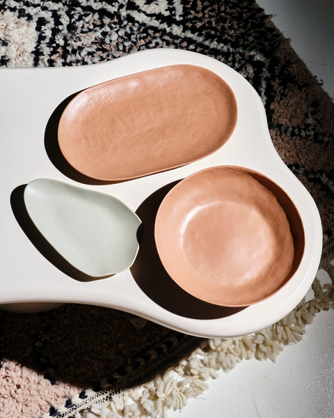 Bologna Salad Bowl - Salmon Pink