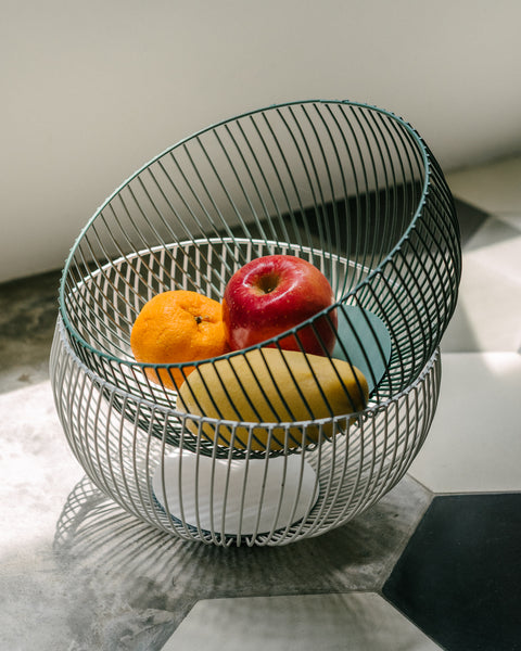 Casper Straight Wire Fruit Basket - Large