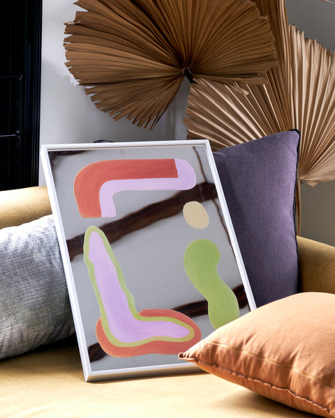 Cassatt Abstract Art Mirror