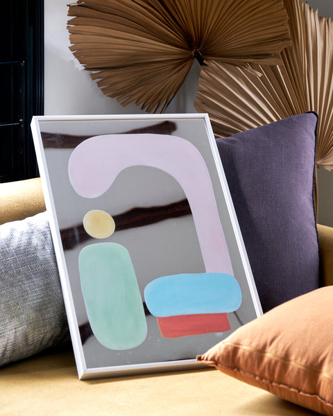 Cassatt Abstract Art Mirror