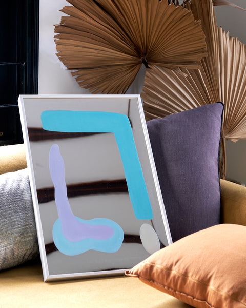 Cassatt Abstract Art Mirror