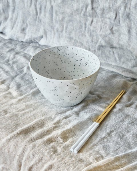 Celeste Black Speckled Noodle Bowl