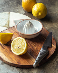 Ceramic Lemon Squeeze Tray