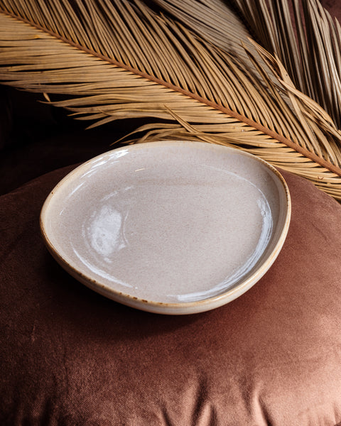 Chai Latte Irregular Plate