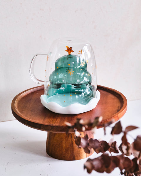 Christmas Tree Double Walled Cup