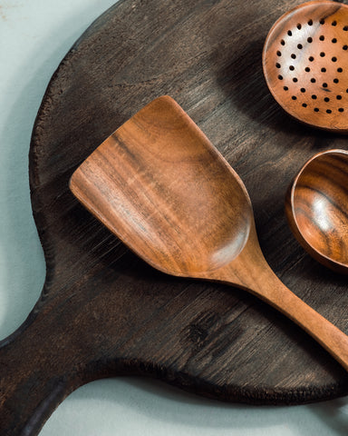 Teakwood Kitchen Utensils - Flat Spatula