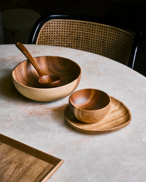 Teakwood Kitchen Utensils - Long Soup Ladle