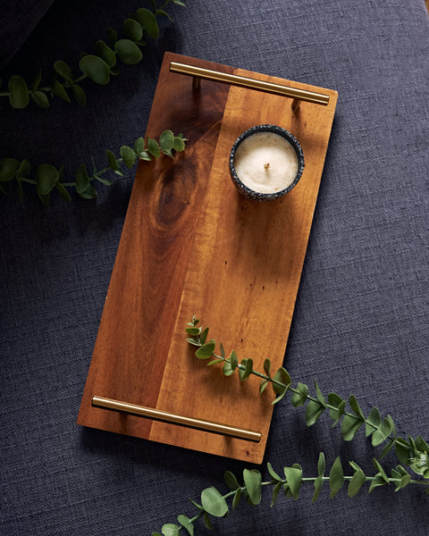 Mizi Wooden Tray - Long and Narrow