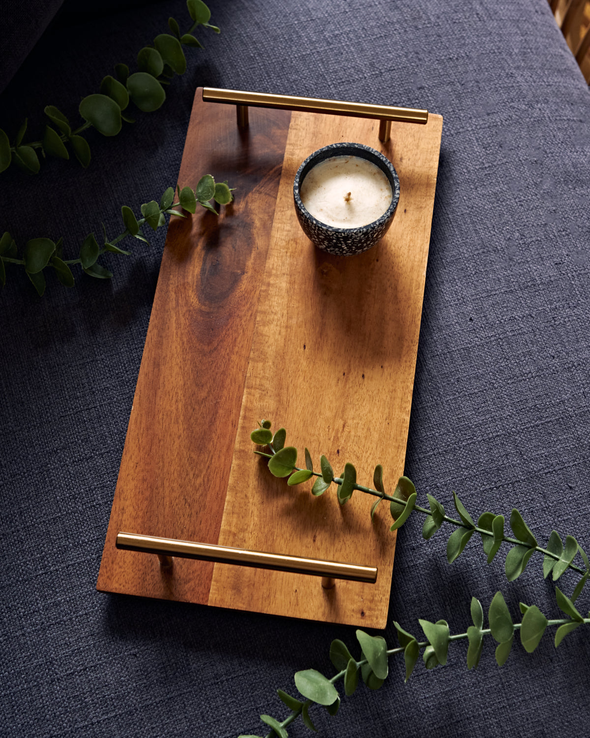 Mizi Wooden Tray - Long and Narrow