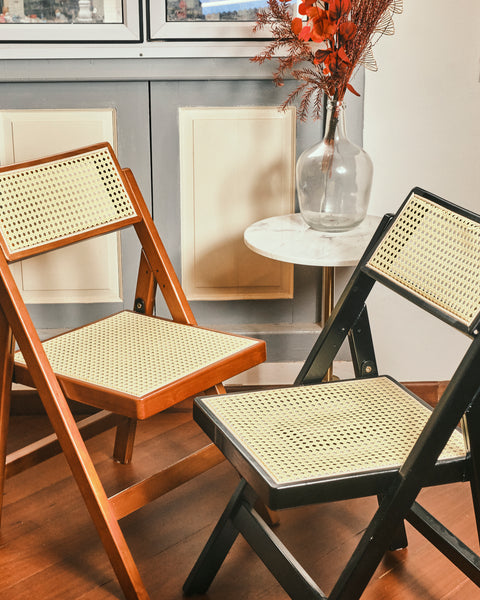 Foldable Rattan Chair