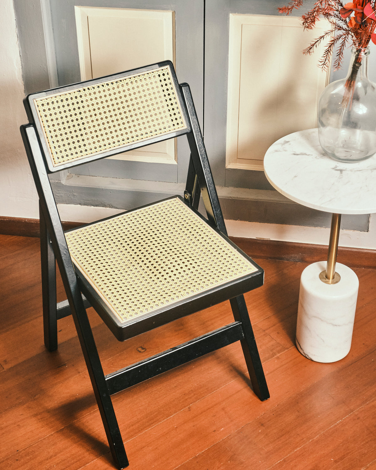 Foldable Rattan Chair
