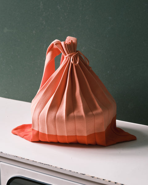 Pleated Tote Bag