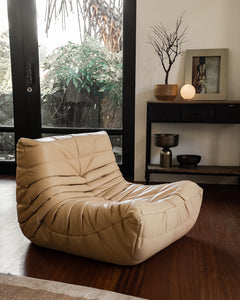 Slouchy Leather Chair