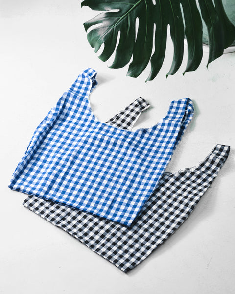 Gingham Tote Bag