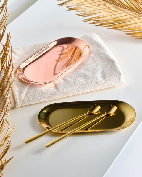 Gold Jewellery Tray - Small