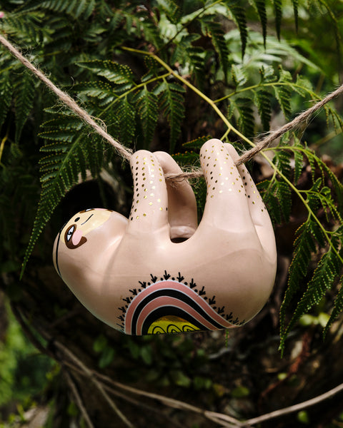 Hanging Sloth Planter Pot