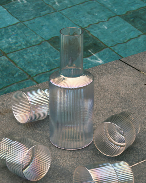 Iridescent Carafe Glass (A La Carte)
