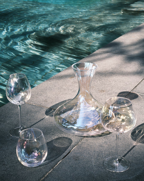 Iridescent Decanter