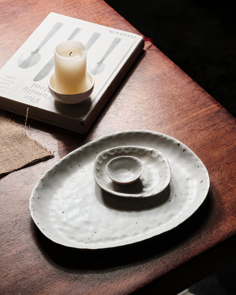 Kaito Oval Serving Plate
