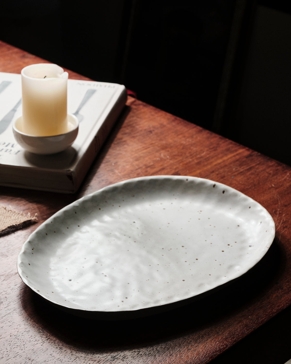Kaito Oval Serving Plate